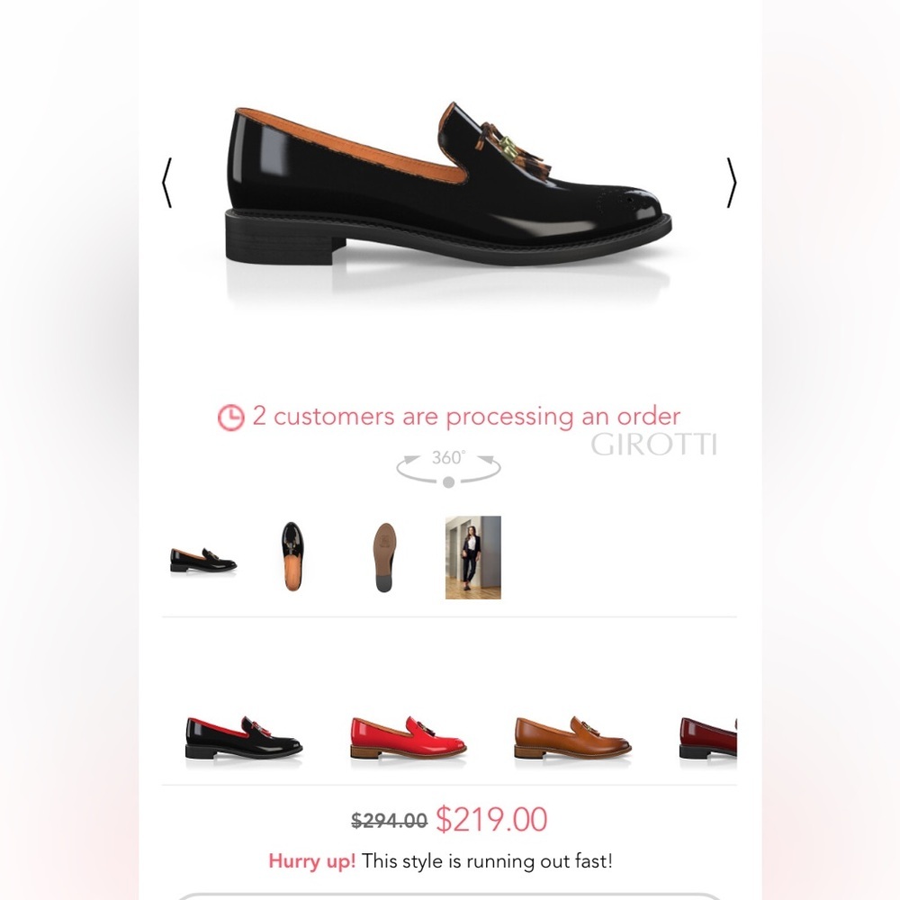GIROTTI Italian Leather Custom Made Slip On Loafer Suede Leopard Tassel Classic - Picture 16 of 16